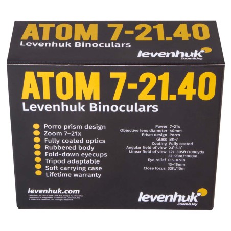 Lornetka Levenhuk Atom 7–21x40