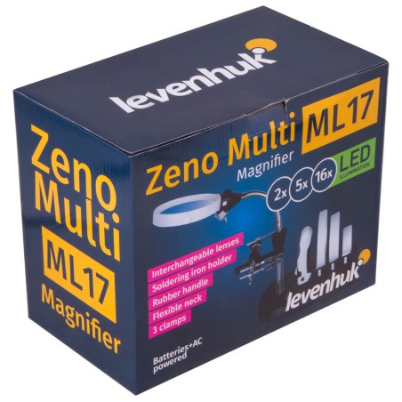 Czarna lupa Levenhuk Zeno Multi ML17