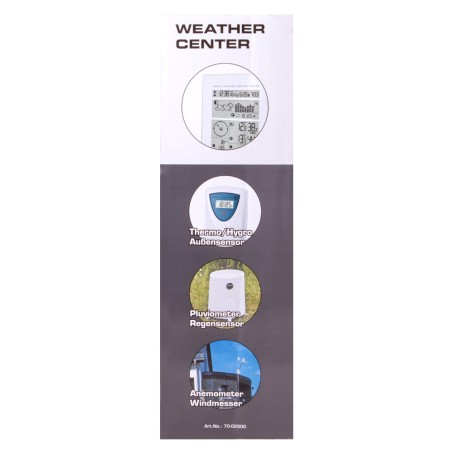 Stacja meteorologiczna Bresser RC, biała