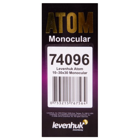 Monokular Levenhuk Atom 10–30x30