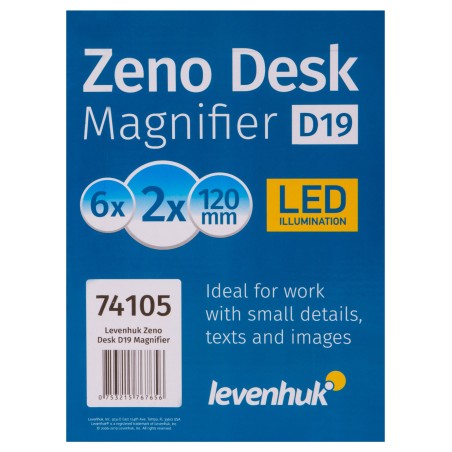 Lupa Levenhuk Zeno Desk D19