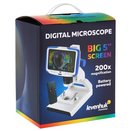 Mikroskop cyfrowy Levenhuk Rainbow DM500 LCD