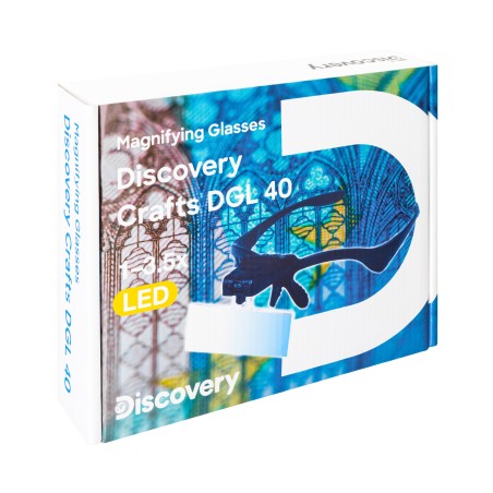 Okulary powiększające Levenhuk Discovery Crafts DGL 40