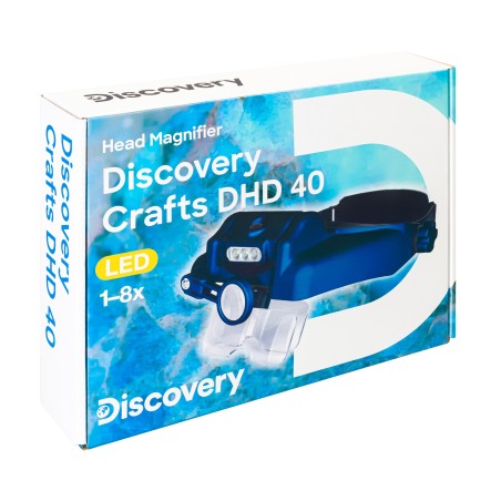 Lupa nagłowna Levenhuk Discovery Crafts DHD 40