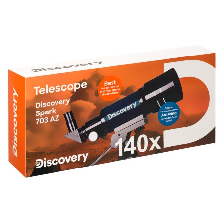 (RU) Teleskop Levenhuk Discovery Spark 703 AZ z książką