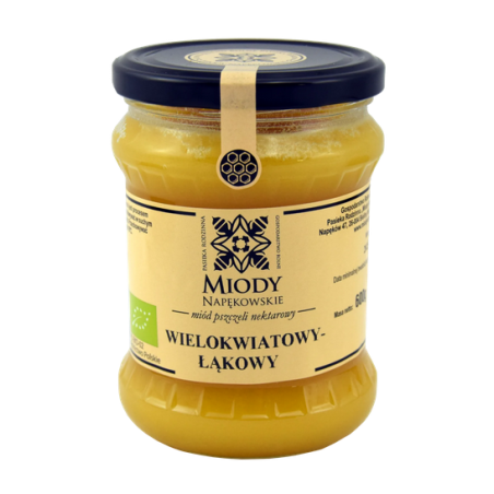 Miody Napękowskie miód wielokwiatowy-łąkowy 600g