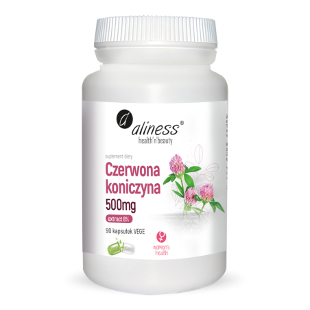 Czerwona koniczyna extract 8% 500 mg -  Aliness