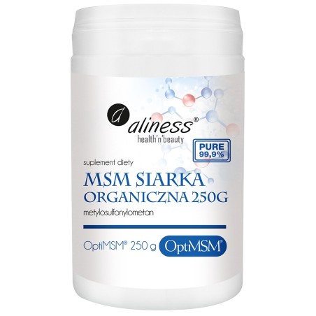 MSM Siarka Organiczna 250 g -  Aliness