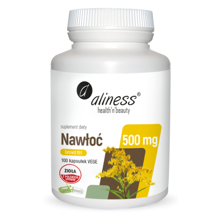 Nawłoć (Solidago virgaurea L) ekstrakt 10:1 500mg-  Aliness