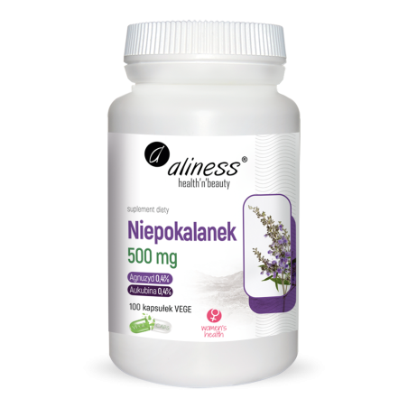 Niepokalanek 500mg (Vitex agnus-castus) x 100 Vege caps  -  Aliness