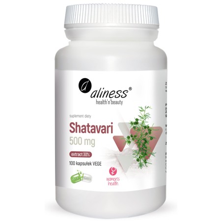 Shatavari ekstrakt 30% 500mg -  Aliness