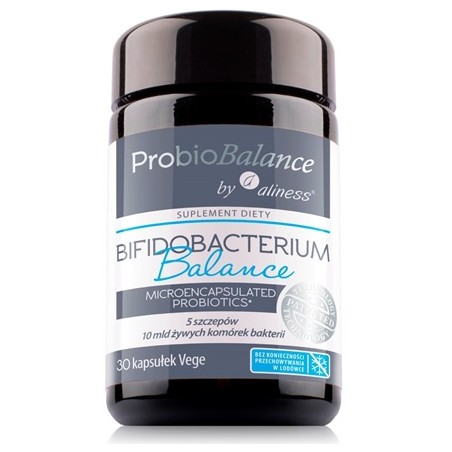 ProbioBALANCE, Probiotyk Bifidobacterium Balance 10 mld. x 30 vege caps Aliness