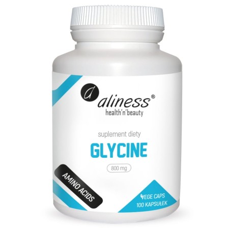 GLYCINE 800 mg x 100 vege caps  Aliness