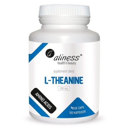 L-Theanine 200 mg x 100 Vege caps  Aliness