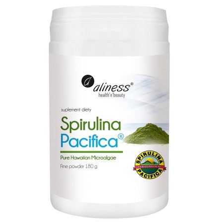 Spirulina Hawajska Pacyfica® proszek 180g - Aliness