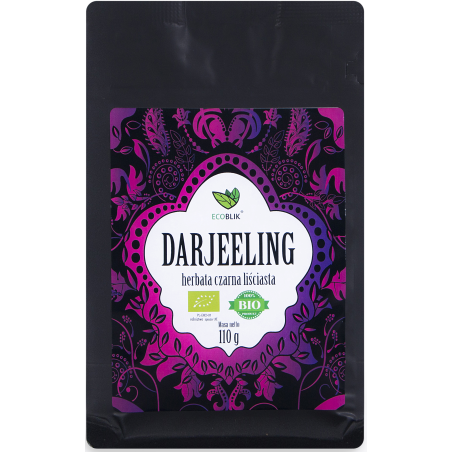 Herbata ekologiczna czarna liściasta DARJEELING 110g