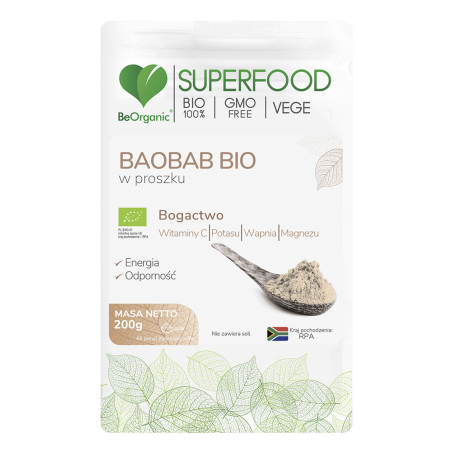 Baobab BIO w proszku 200g