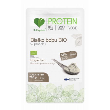 Białko bobu BIO w proszku 200g