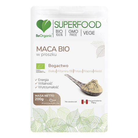 Maca BIO w proszku 200g