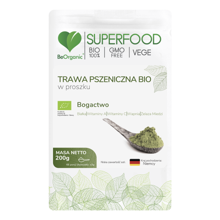 Trawa pszeniczna BIO w proszku 200g