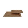 Taca drewniana Tray flat Teak rozmiar S