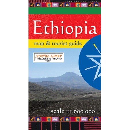 Mapa Ethiopia map & tourist guide