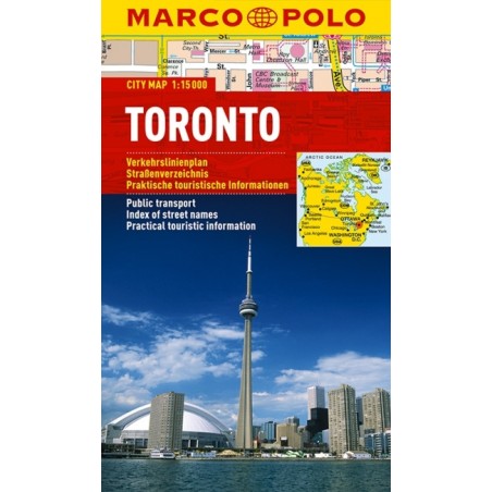 mapa Toronto / Toronto - plan miasta