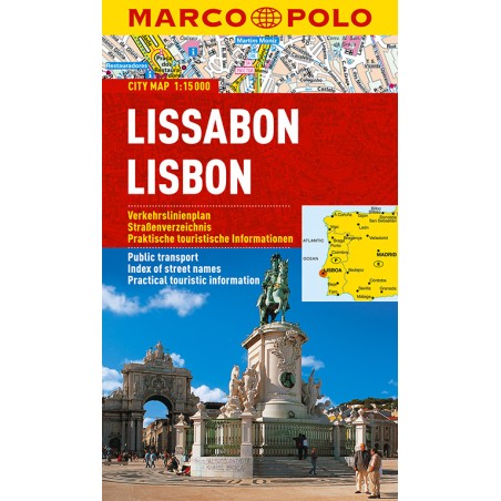 Lissabon / Lisbona Plan Miasta