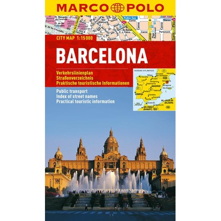 Mapa Barcelona / Barcelona Plan  Miasta