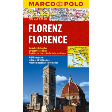 Mapa Florenz / Florencja Mapa Miasta