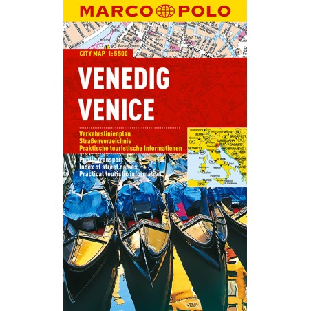 Mapa Venedig / Wenecja Plan Miasta