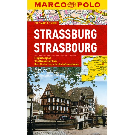 Straßburg / Strasburg Plany Miasta