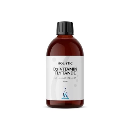 Holistic Flytande D3-vitamin witamina D3 w płynie  500ml