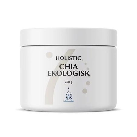 Holistic Chia ekologiczne nasiona chia szałwia hiszpańska Salvia hispanica Omega-3 Omega-6 Omega-9 - 250 g