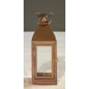 LAMPION ANDROS COPPER M 12X12X35CM