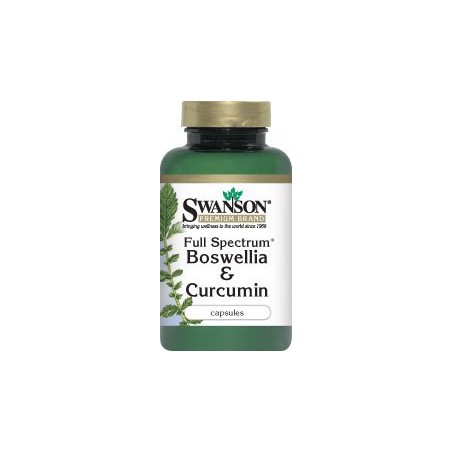 SWANSON FS Boswellia & Curcumin 60kaps