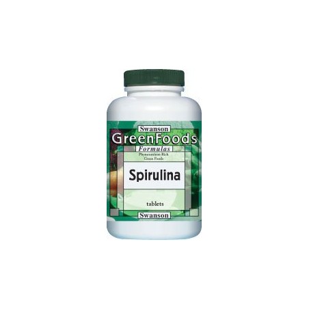 SWANSON Spirulina certified 180 tab