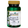 SWANSON Oregano & Peppermint oil 60 tabl