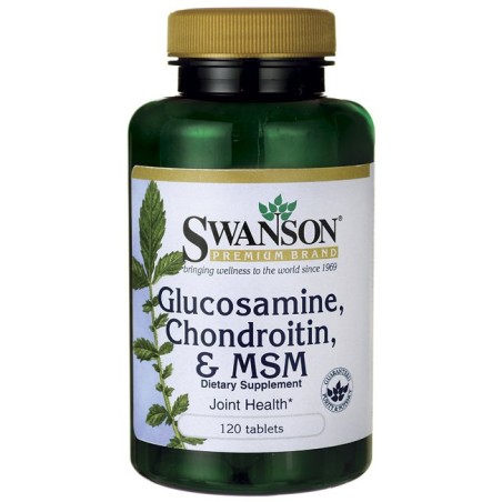 SWANSON Glukosamine i Chondroitin MSM