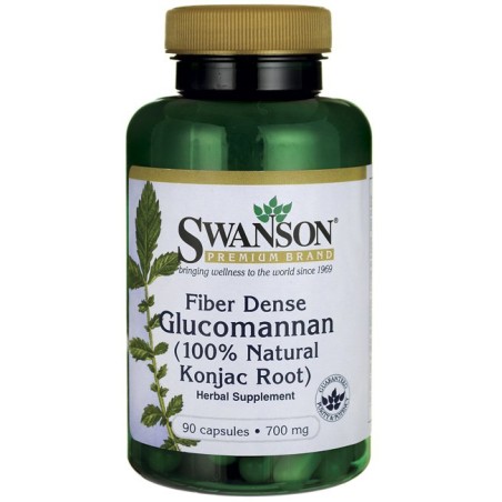 SWANSON Glucomannan 700mg 90kaps