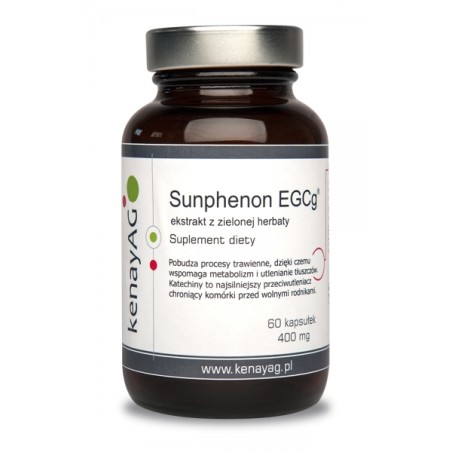 Zielona herbata (ekstrakt) (60 kapsułek) - Sunphenon® EGCg