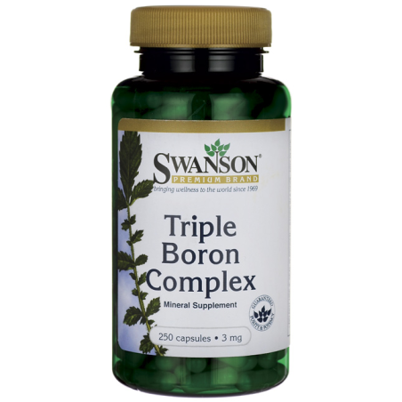 SWANSON Triple Boron complex 3mg 250 tabl