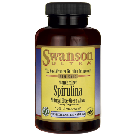 SWANSON Spirulina standaryzowana 90 kaps