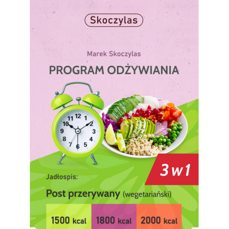 Post przerywany wegetariański 3 w 1 (E-BOOK)