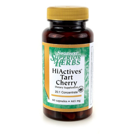 SWANSON HiActives Tart Cherry 465mg 60kaps