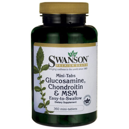 SWANSON Glukosamine i Chondroitin MSM