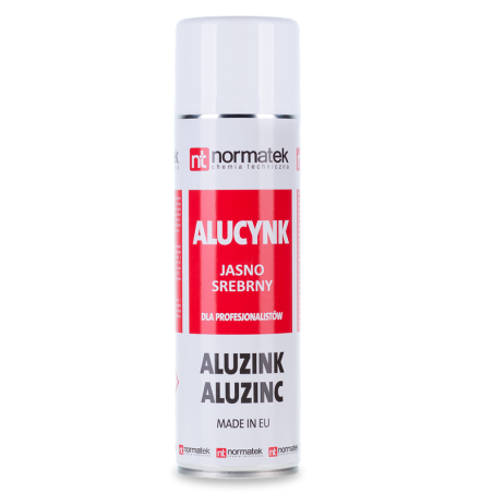 NORMATEK   NT 1010-EU - ALUCYNK (ALUZINK) SREBRNY 500ml - osłona przed korozją