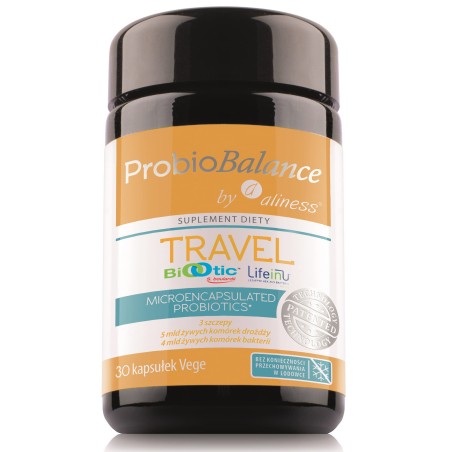 ProbioBALANCE, Travel x 30 vege caps.   Aliness