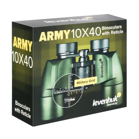 Lornetka Levenhuk Army 10x40 z celownikiem