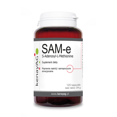 SAM-e S-Adenosyl-L-Methionine (120 kapsułka)